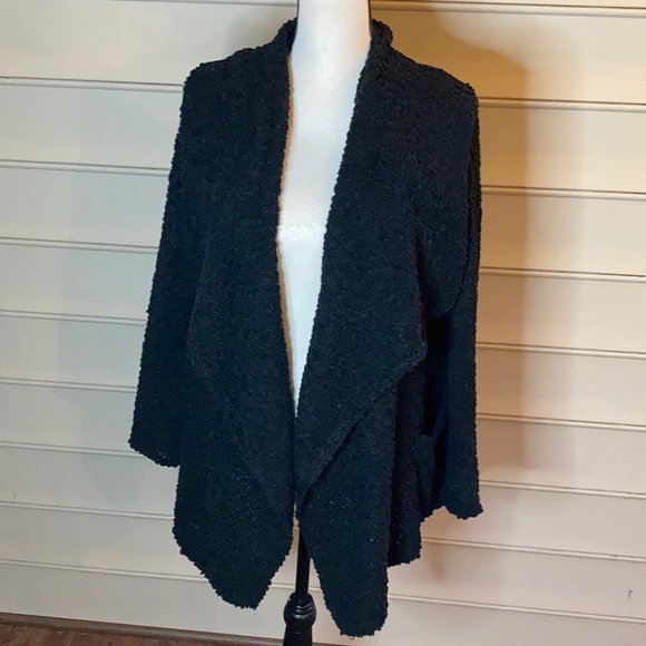 NWT Bobeau Drape Front Wrap Convertible Sweater - Picture 3 of 7